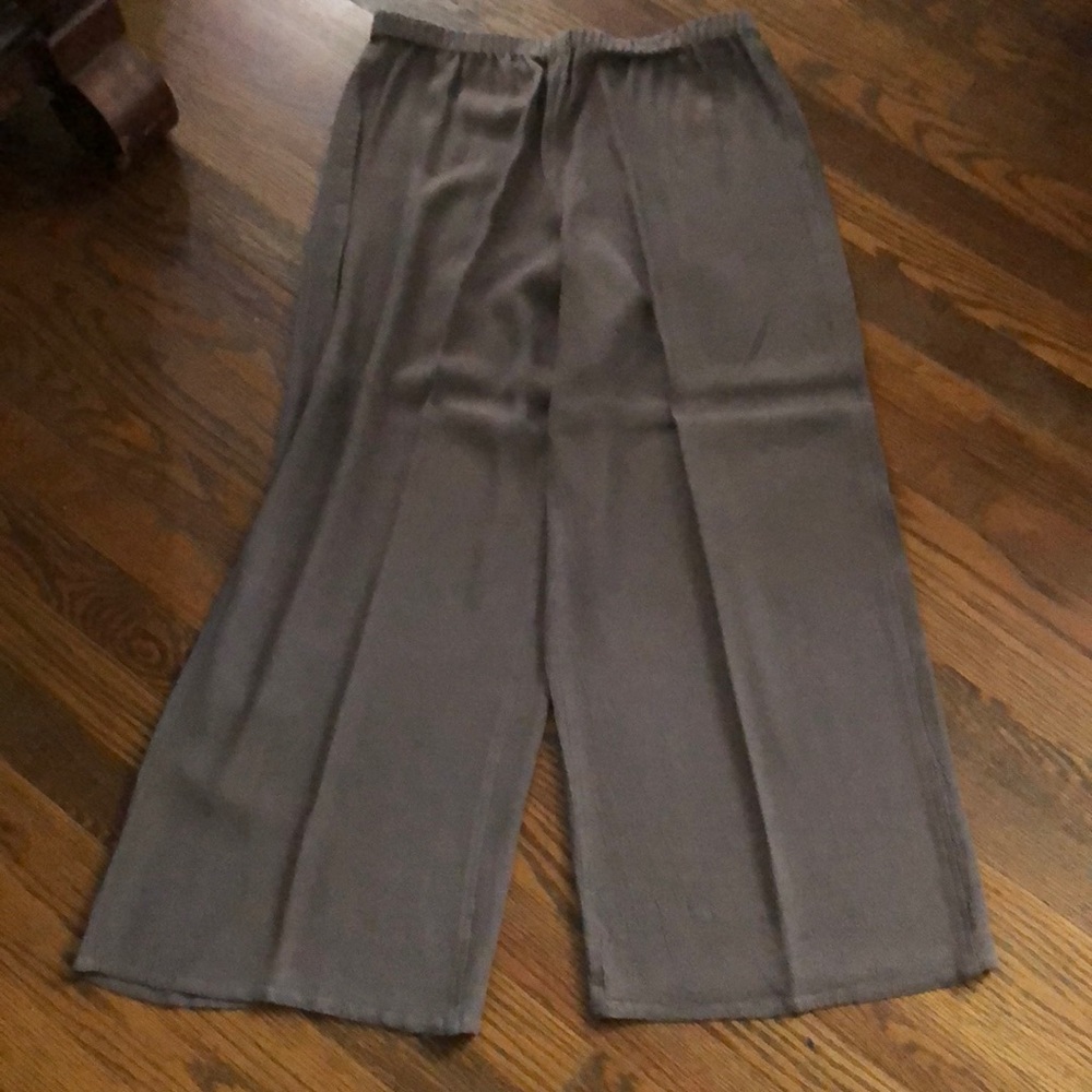 Soft surroundings crepe palazzo style pant - M